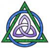 Mind Body and Spirit joined symbolized by the Triquetra